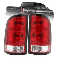 Tail Light Compatible With 2007-2014 GMC Sierra 1500 2500HD 3500HD Black Edge