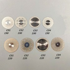 1PC Dental Saw Diamond Disc Wheel Porcelain Teeth Cutting Polishing Disc 22/19mm
