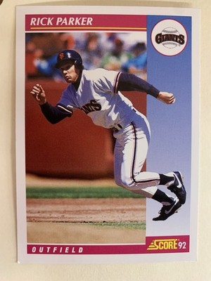 1992 Score #601 Rick Parker