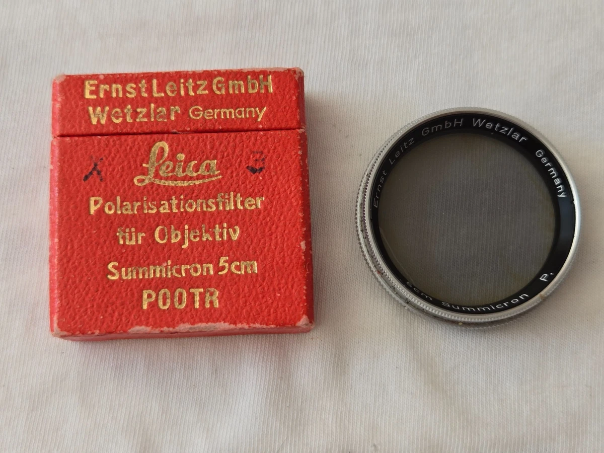 Leica Camera Lens Filters 39 mm Filter for sale | eBay