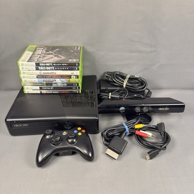 XBox 360 Console (320GB) 8 Games Kinect MEGA BUNDLE! CLEANED/TESTED!!