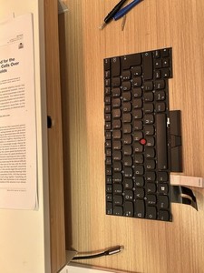 Lenovo Thinkpad P1 Gen2 Deutsches keyboard
