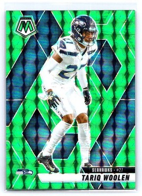 2025 Panini Mosaic #116 Tariq Woolen Mosaic Green