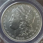 1898 -O Morgan Silver Dollar Coin, ANACS MS-60 Details Cleaned