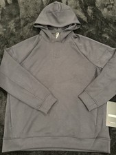 Lululemon Smooth Spacer Pullover Hoodie Stack Size: Medium Color: Black   