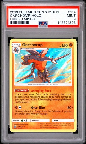Garchomp graded PSA 9 for sale on eBay