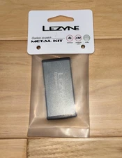 NEW Lezyne Metal Kit Glueless Bicycle Patch Set with Waterproof Aluminum Case