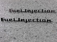 1957 C1 Corvette Fuel Injection Front Fender Emblems--gm 3742212--survivors