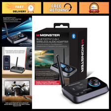 2-in-1 Bluetooth Audio Adapter Transmitter  Receiver, 3.5mm Wireless Adapter