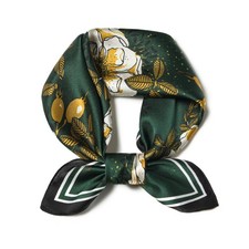 100 Mulberry Silk Scarf 21 x 21 Square - Neck Scarf - Women Men Small Square ...