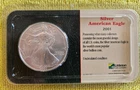 2001 American Silver Eagle 1 oz .999 Silver Unc. [Littleton Pack] BU