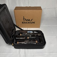 Backun Alpha Plus Bb Clarinet New Sealed Student Intermediate Model