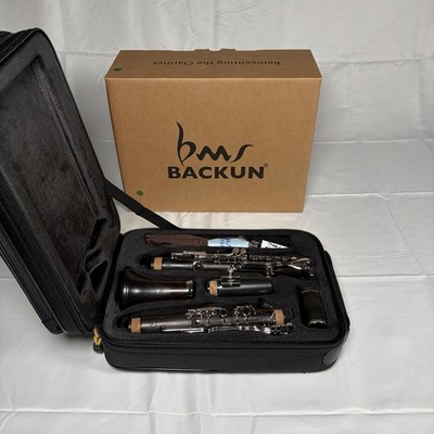 Backun Alpha Plus Bb Clarinet New Sealed Student Intermediate Model
