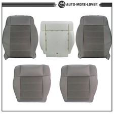 For Jeep Wrangler 07-2012 Pair Of Seat Covers With Mounting Holes Driver Foam