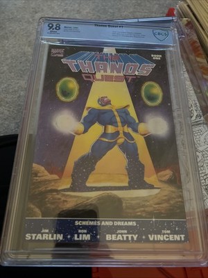 Thanos Quest #1-2 Complete Set (1990) Marvel Comics   CBCS 9.8