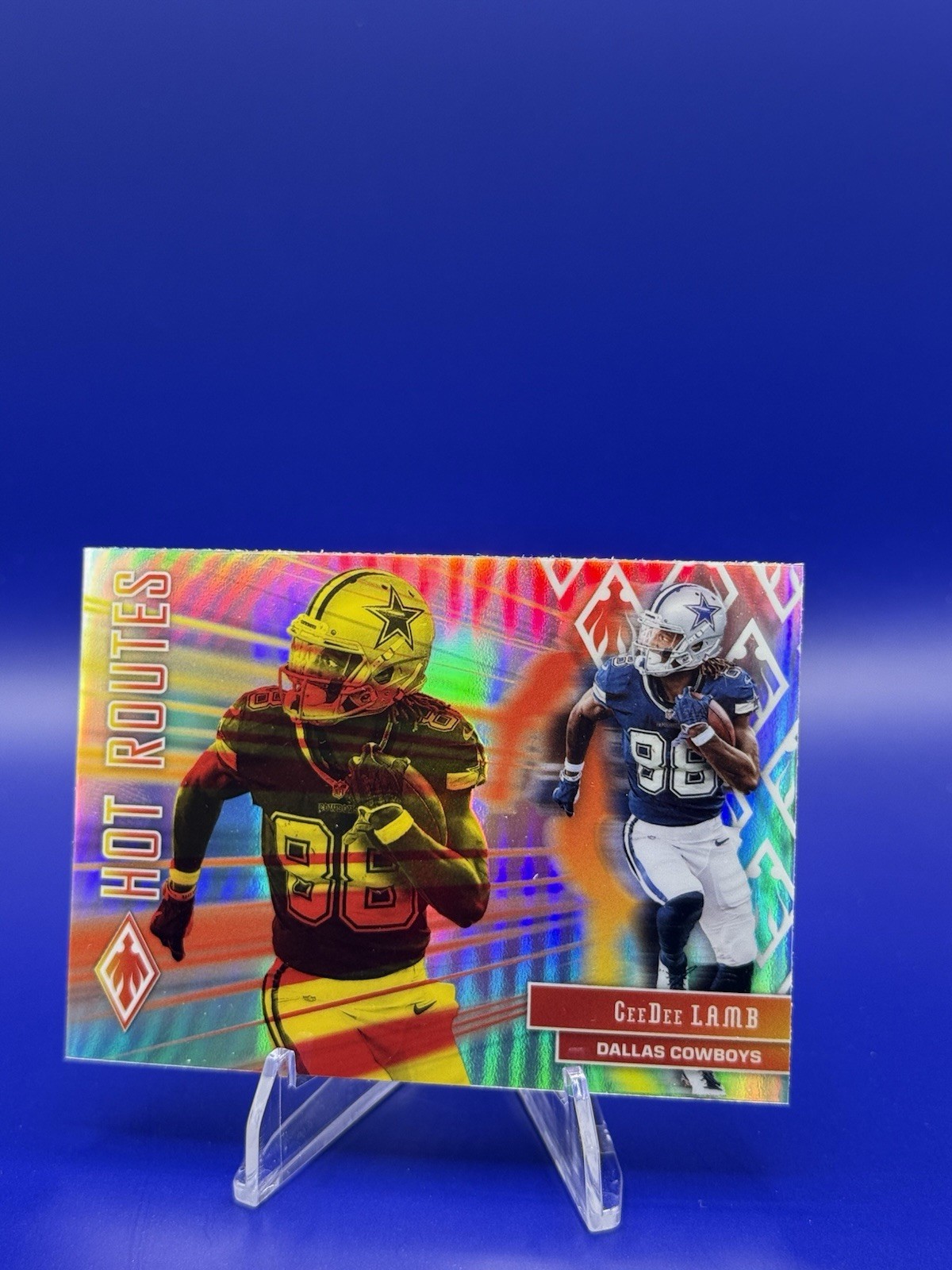 2020 Panini Phoenix - Hot Routes CeeDee Lamb #16 (RC)