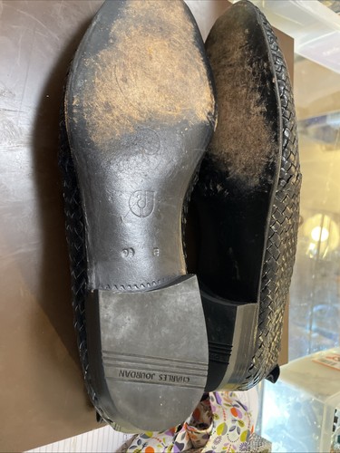 Charles Jourdan Men’s Weaved Shoe 9.5 - Picture 14 of 24