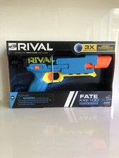 Nerf Rival Fate XXII-100 Blaster, Includes 3 Nerf Rival Accu-Rounds - NIB 