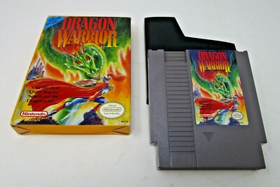 Dragon Warrior (Dragon Quest 1) 1989 NES Game with Box Nice | eBay
