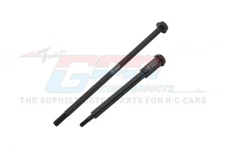 For Losi-Motorcycle-MEDIUM CARBON STEEL FRONT AND REAR WHEEL AXLE SET