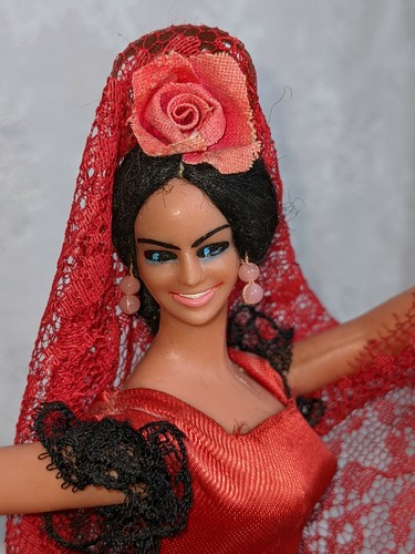 MARIN CHICLANA Vintage 1960's Genuine Spanish Flamenco Dancer Dolls Male Female - 第 5/12 張圖片