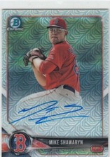 2018 Mike Shawaryn Bowman Chrome Mega ROOKIE AUTO - MS  Boston Red Sox