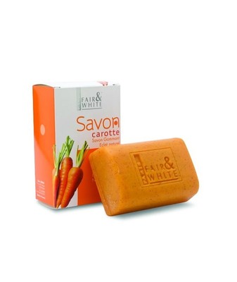 F & W Paris Carrot Soap Exfoliating Soap Natural Radiance 200g