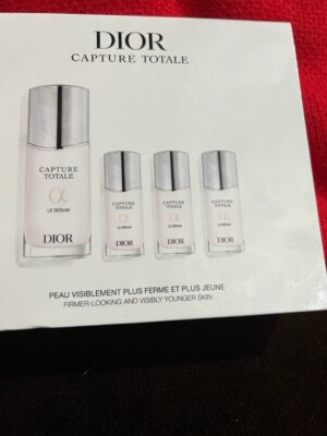 DIOR CAPTURE TOTALE LE SERUM YOUTH REVEALING  KIT 1X1.7oz & 3 X0.34oz NIB SEALED