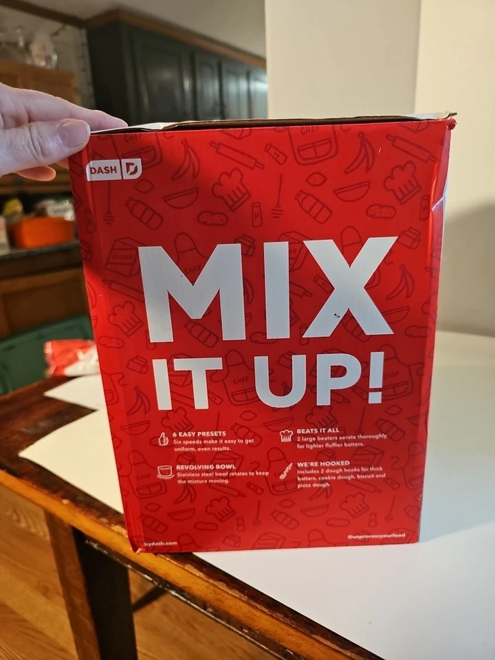 Mezcladora de pie compacta para tablero eléctrico DCSM250PB de Intertek 6 velocidades Reg. & Dough Hk Foto 4 de 4