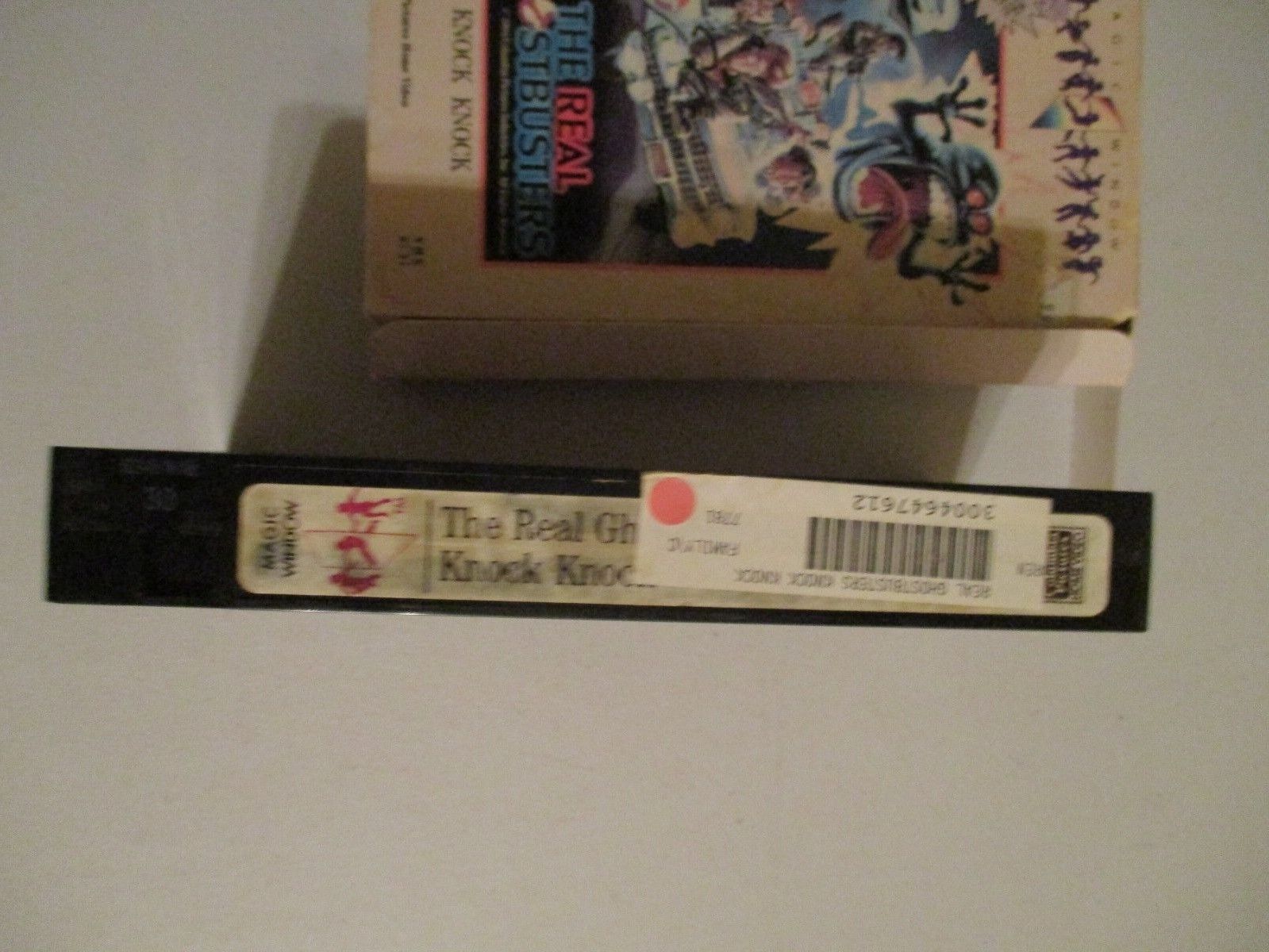 THE REAL GOHSTBUSTERS ANIMATED VHS TAPE 