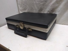 Cassette Tape Holder Faux Leather Storage Hard Box for 30 Cases