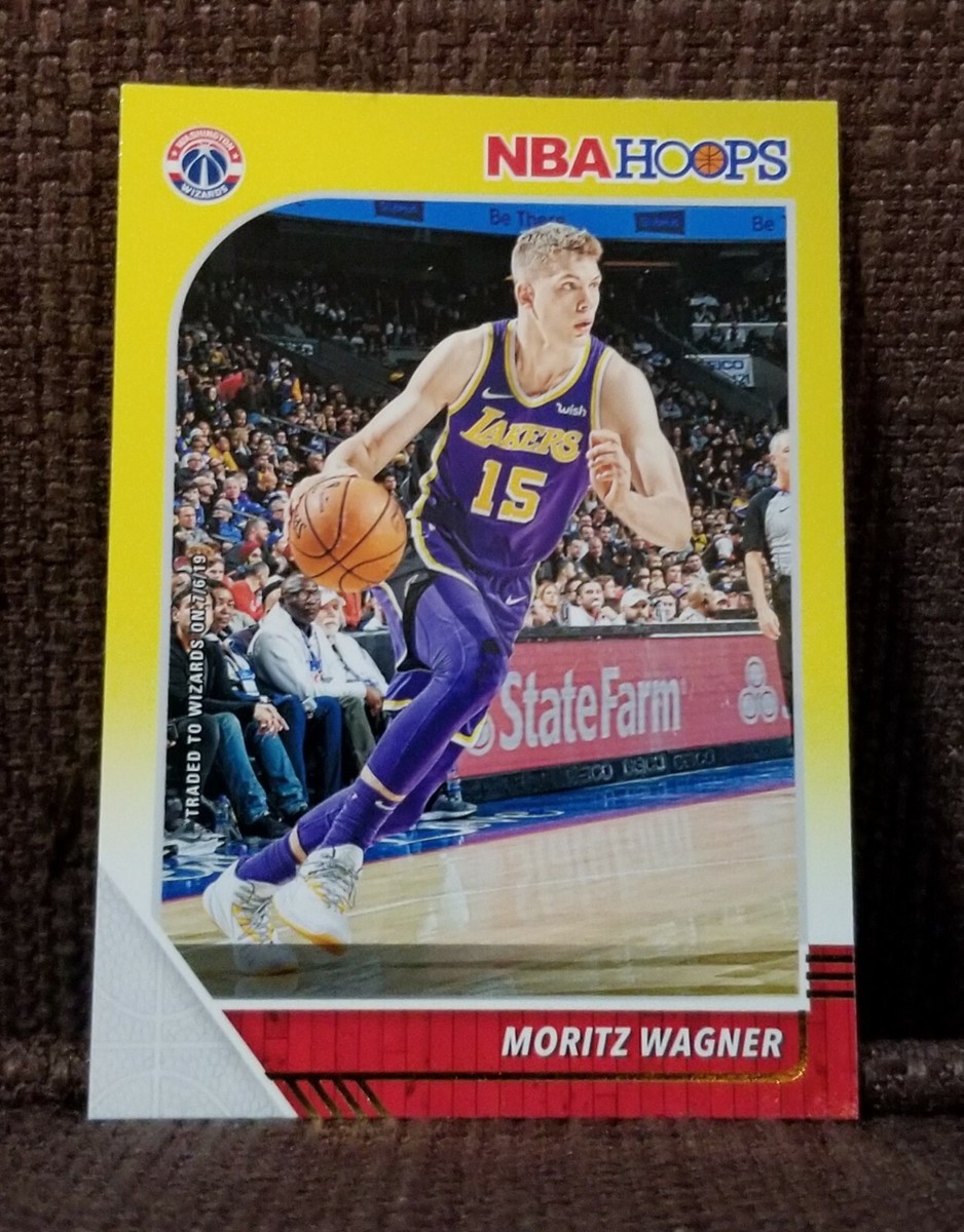 Moritz Wagner 2019-20 Hoops Yellow Highlighter Dollar Tree Card