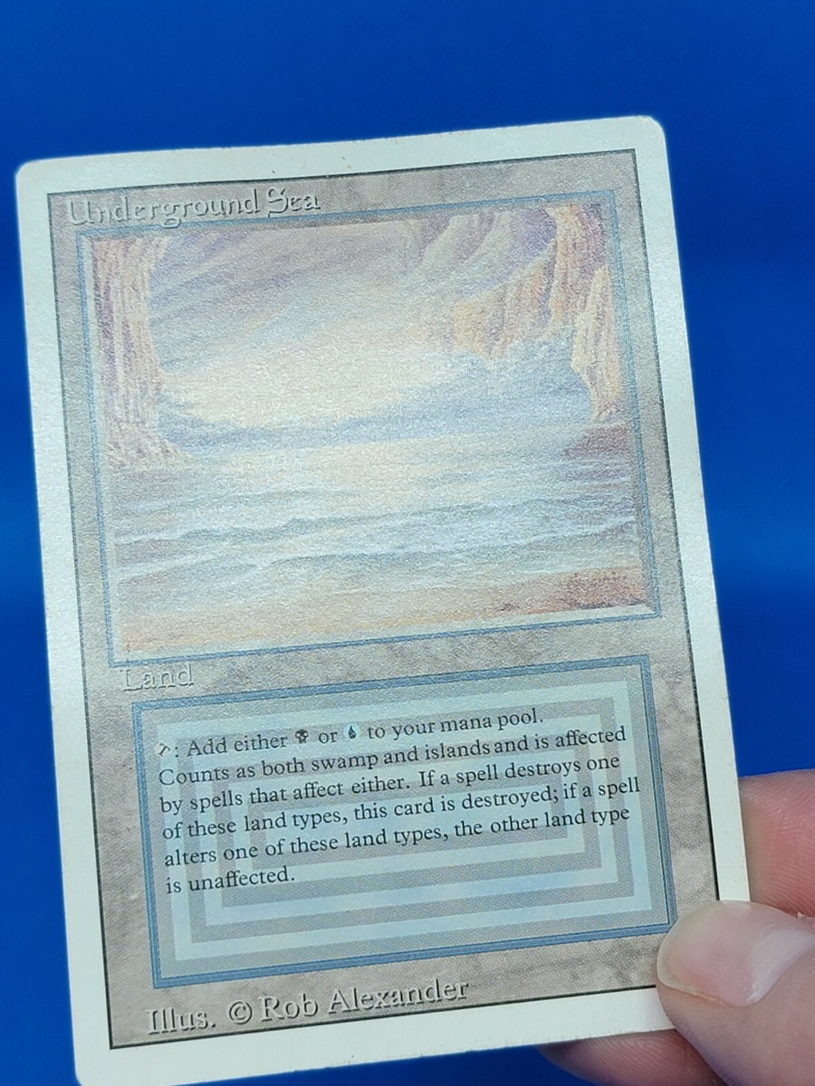 MTG Underground Sea - Revised Reserved List Magic the Gathering #X