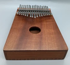 Vintage SOUTH AFRICAN KALIMBA  17 Key MAHOGANY Thumb Piano - Beginner Friendly!
