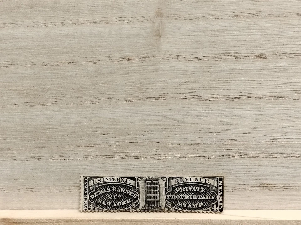 4c Demas Barnes & Co. Revenue Stamp Scott # RS26a - Image 2 of 4