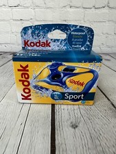 Kodak Sport Disposable Camera Waterproof 50ft 27 Exposures 800 Film New Sealed 