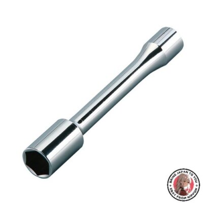 NEW KTC Wheel Nut Long Socket B38ZL-17H Drive Angle: 12.7mm x Total Length 180mm