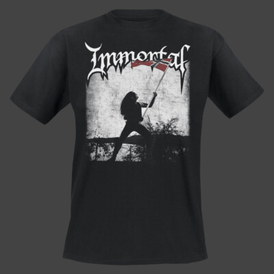 Vtg Immortal Band Heavy Cotton Black All Size Men Women Classic Shirt BL379