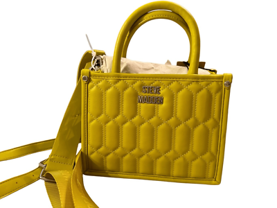 New Steve Madden Bniko Quilted Crossbody Purse Bag in Cress  display picture 3