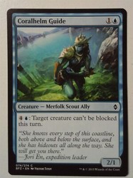Coralhelm Guide 074/274 Battle for Zendikar Common MTG