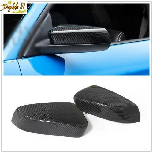 Cubierta de espejo retrovisor de fibra de carbono para Ford Mustang GT/Coupe 2007 2008 2009-2013 nueva Foto 2 de 4