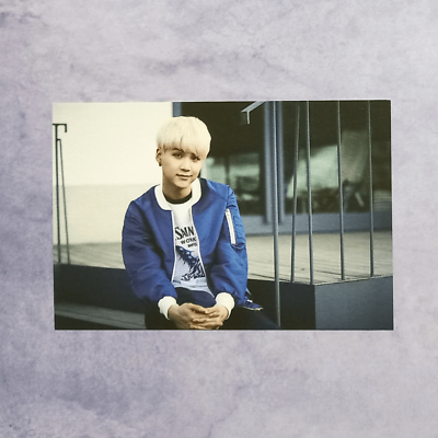 BTS 2015 HYYH On Stage Concert Official Mini Photo Card - Suga