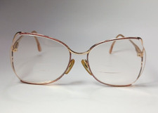 Marcolin Frames 7029 Womens Vintage Prescription Mauve Pink Oversize Eyeglasses