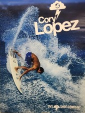 DVS 2005 Cory Lopez Surf promotional poster Flawless New Old Stock