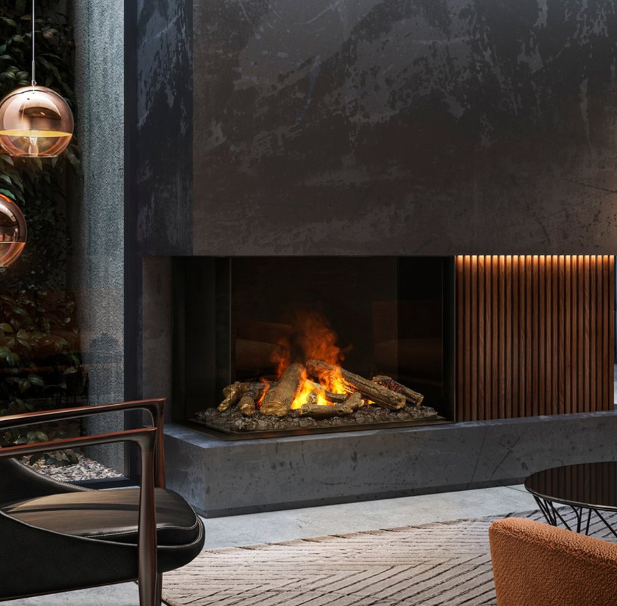 Flame Greystone 26 Inch Electric Fireplace Greystone 26