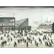 Going to the Match - L S Lowry Print