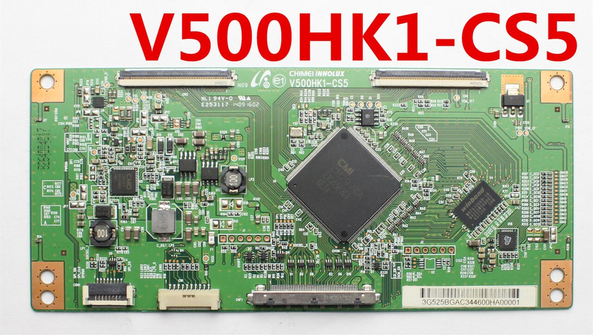 Carte T-Con RCA V500HK1-CS5 Pour Téléviseur LED50B45RQ - Référence 35-D085713, Ouverte Jamais Utilisée