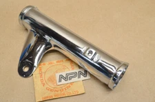 NOS Honda SL100 K0-K1 Chrome Left Fork Ear Head Light Stay Bracket 61312-110-670