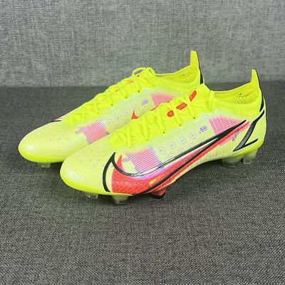 【希少✨】NIKE MERCURIAL VAPOR 14 ELITE FG Nike Mercurial Vapor XIV Elite FG - White/Black Metallic