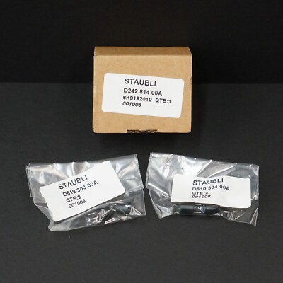 STAUBLI D242 814 00A Capacitor Replacement Kit, 4x D610 303 00A